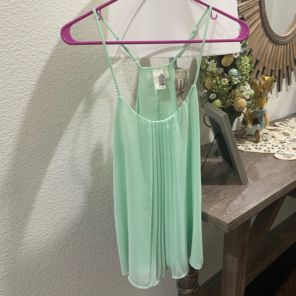 Mint Green Top